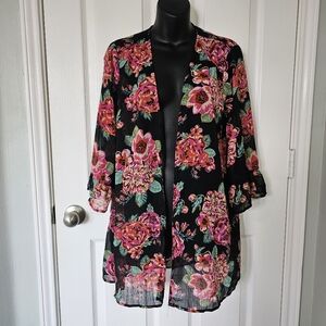 Xhilaration Floral Kimono